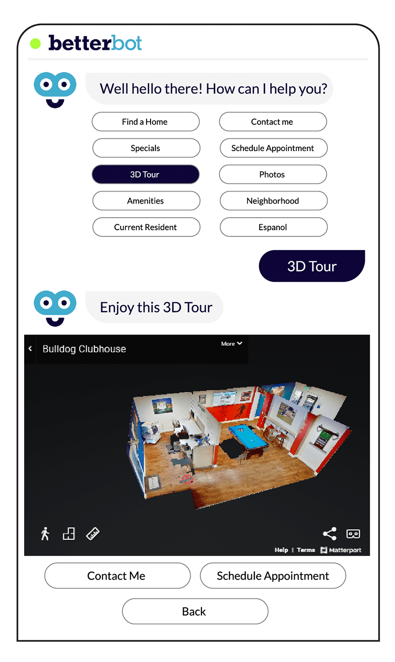 VR tours for apartments